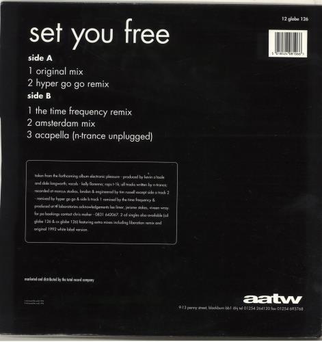 N-Trance Set You Free UK 12